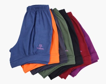 Pune Yoga Shorts Unisex Set of 7 pc -all colours, Iyengar Yoga shorts, Pune yoga pants, Yoga Bloomers, Yoga wear.