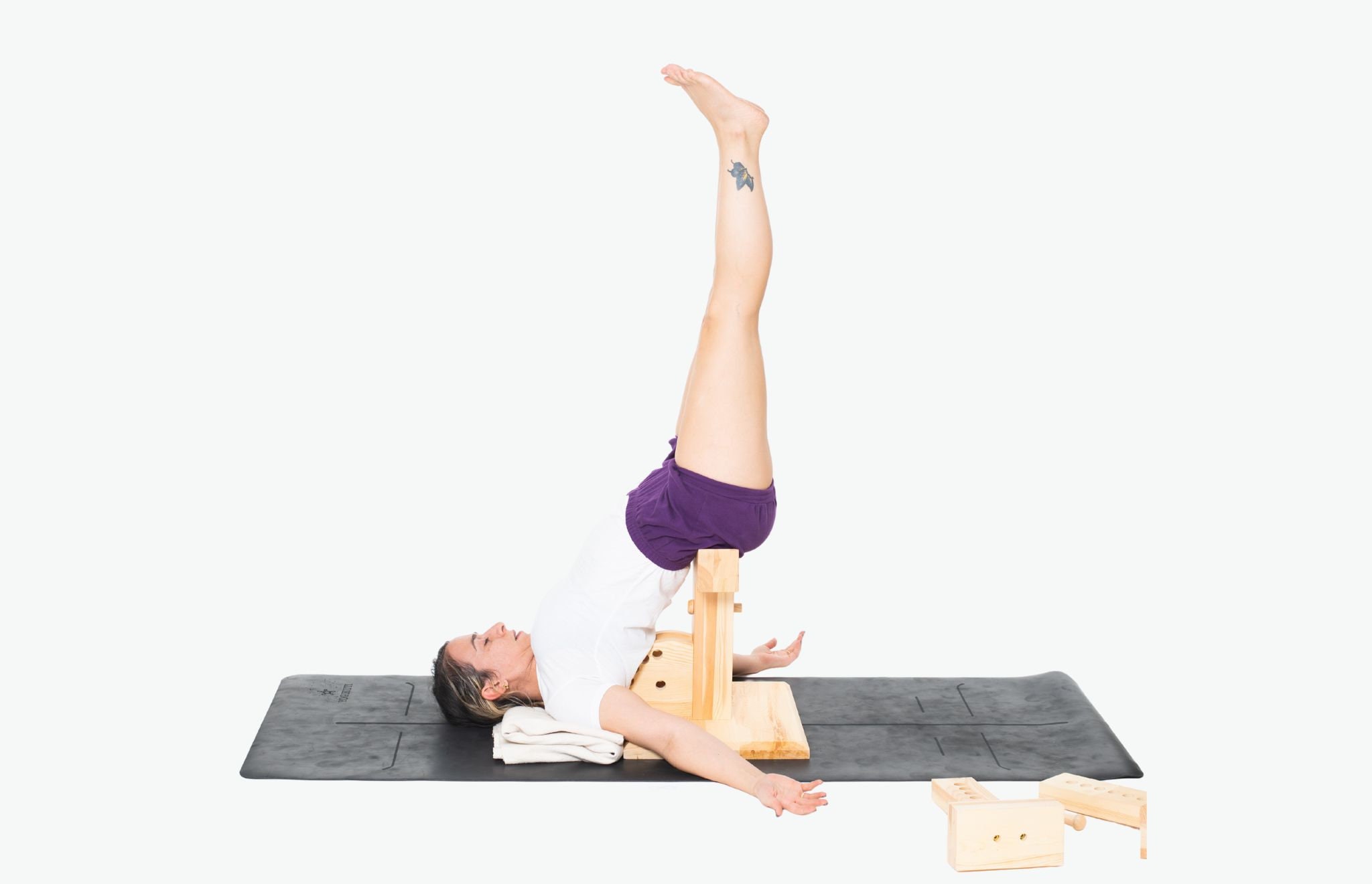 Yoga Stump Set adjustable, Backbending Yoga Props, Iyengar Stump Set, Yoga  Prop. -  Norway