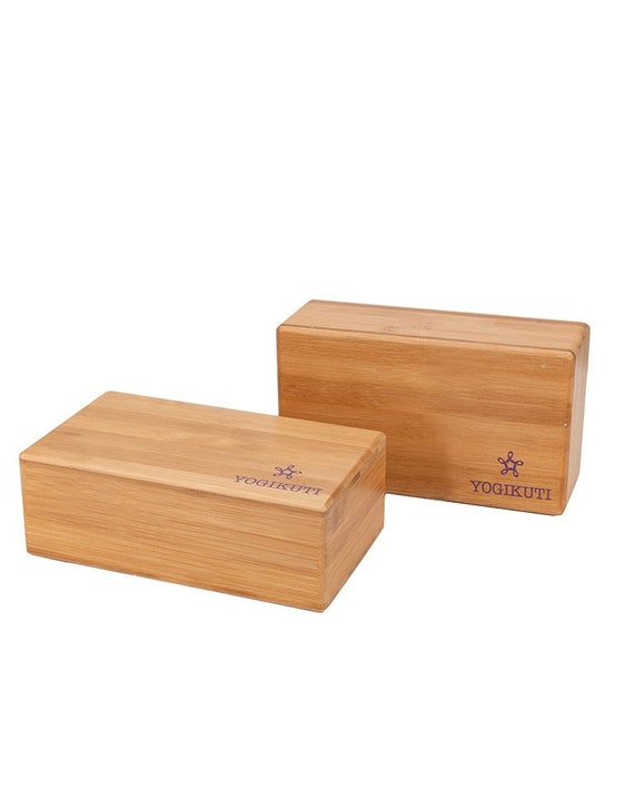 Bamboo Wooden Yoga Block Set of 2pc, Yoga Blocks, Yoga Props, Wooden Yoga  Props, Iyengar Props, Yoga Brick. -  Canada