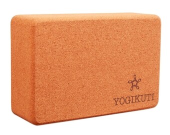 Yogikuti Eco-Cork Yoga Block Large
