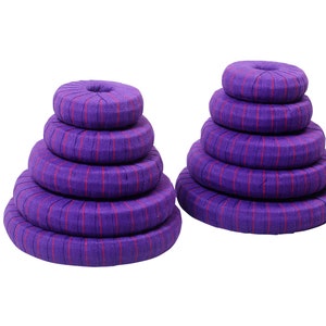 Yogikuti Yoga Chumbals Set of 10pcs, Pune Chumbals Set for Restorative Yoga, Meditation & Pranayama Practice