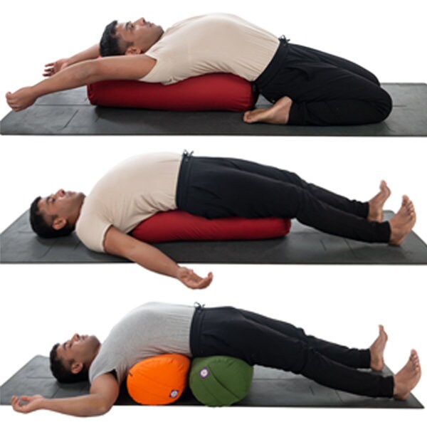 Long Yoga Round Bolster Yoga Cushion Large Yoga Pillow 100