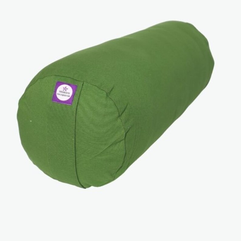 Yoga Bolster Yoga Cushion Yoga Pillow 100 Cotton Round Etsy Canada