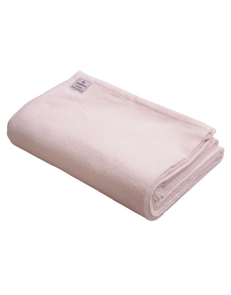 Handwoven Cotton Yoga Blanket Single 