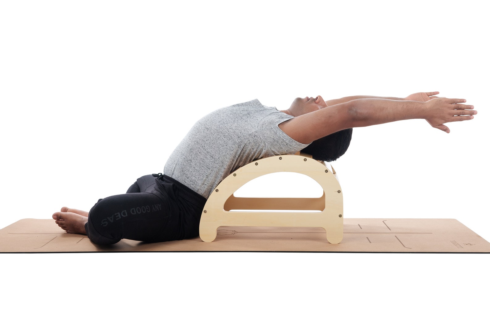 Yoga Backbender Pro Yoga Bench Backbending Bench. wood yoga Etsy