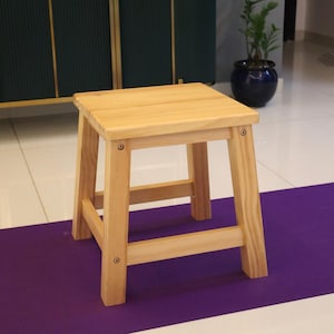 Iyengar Yoga stool small, Yoga props, Iyengar yoga, wooden yoga props, yoga accessories
