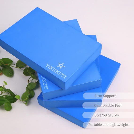 Iyengar Yoga Foam Block Set: Shoulder Neck Support, 4-piece