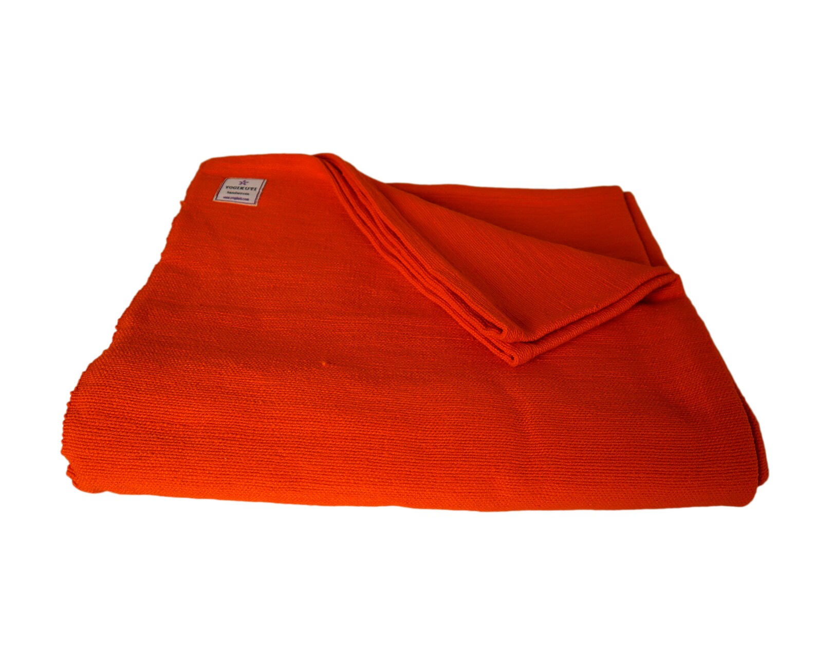 Iyengar 100 Handwoven Cotton Yoga Blanket Single Unbleached Etsy