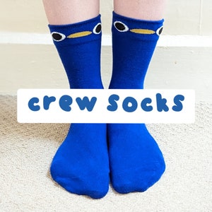 Chaussettes Pingki Penguin Kawaii Blue Buddy Crew