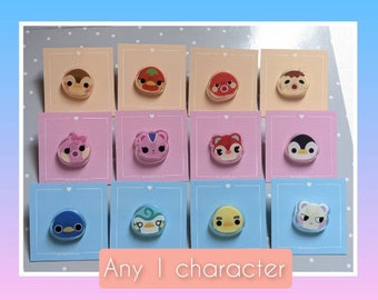 Assorted Animal Villagers Acrylic Pins