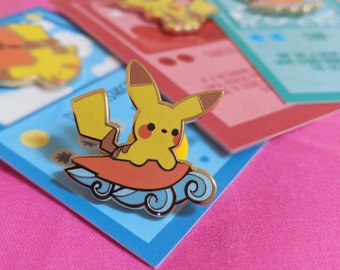Surfing Pikachu #025 Enamel Pin