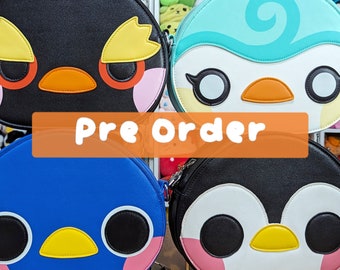 PREORDER OCT '24 - Animal Crossing Inspired Villager Penguin Buddies Ita Bags