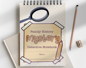LDS Family History Mystery Activity for Kids (PDF Print)