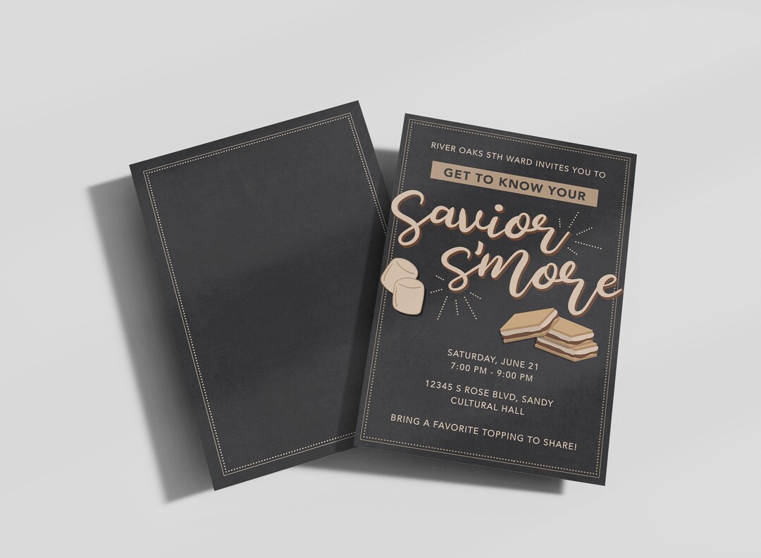 Relief Society Birthday Invitations, LDS Relief Society Printable Invitation, Relief Society ...