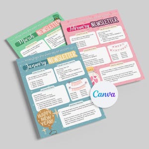 2025 LDS Relief Society Newsletter Template 12 months LDS Primary Monthly Newsletter Church Classroom Digital Relief Society Planner