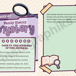 LDS PDF Print Family History for Kids LDS Activity Youth Church ...
