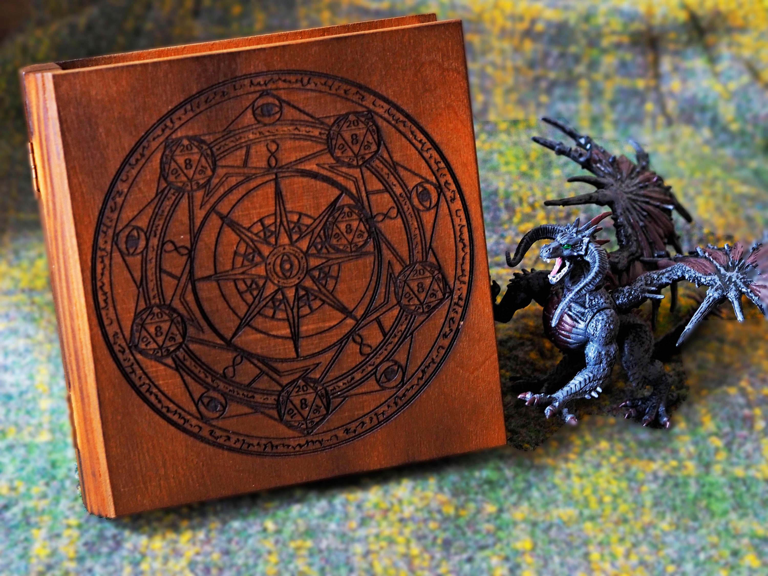 Dice box / dice vault / dice dnd tray box / trinket box / dnd Etsy