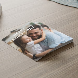 Cartes à jouer personnalisées 52 cartes personnalisées avec votre photo ou design/ajouter du texte cartes de poker fête des pères