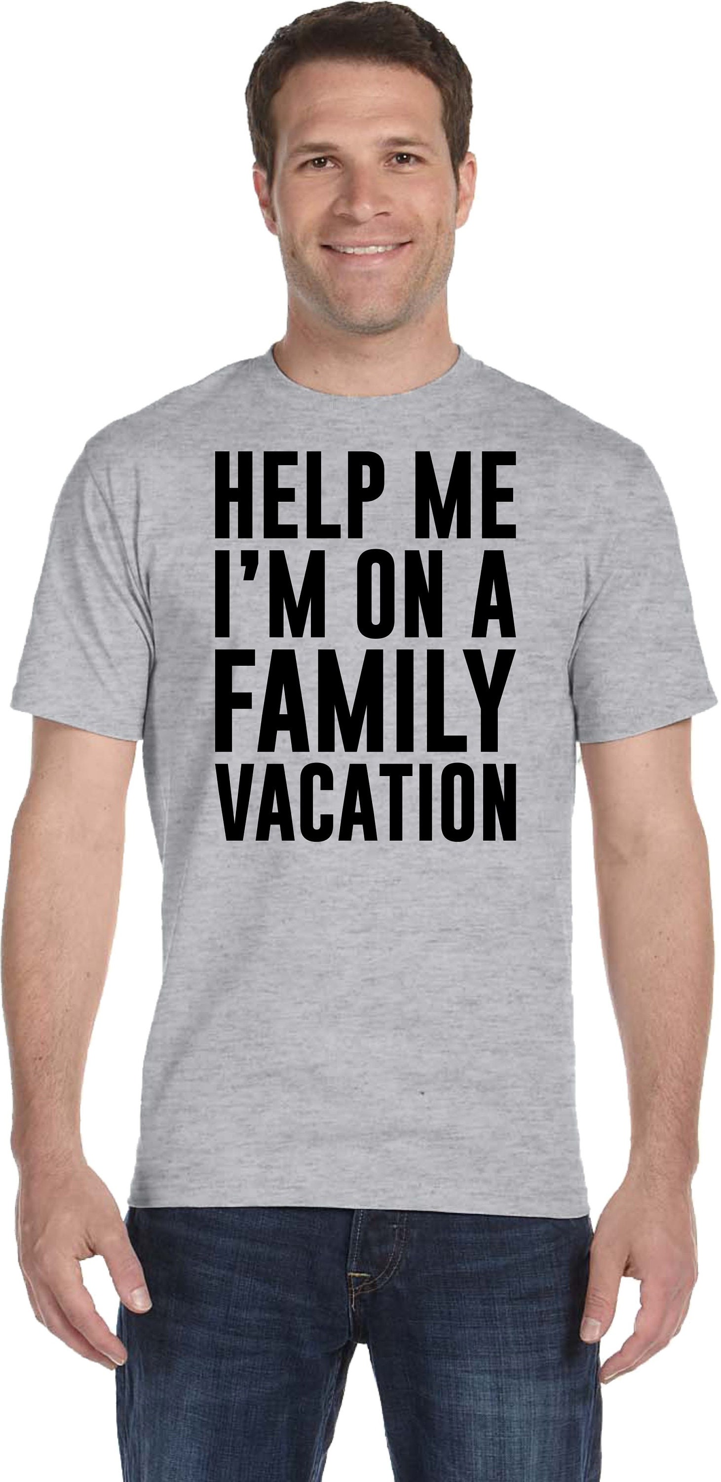 Cute Help Me I'm on A Vacation Funny Shirt Makes for A | Etsy