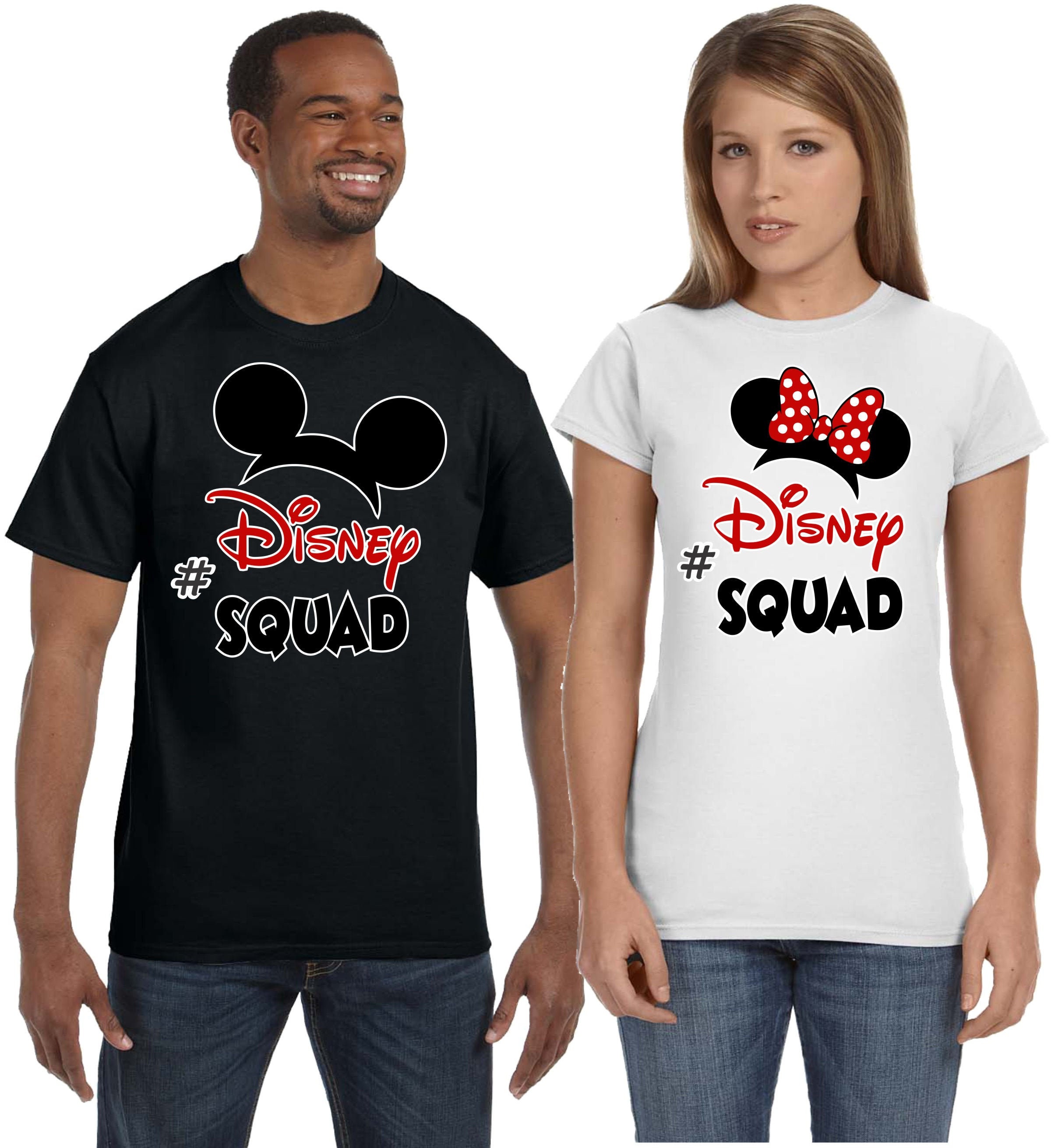 Fun Matching Disney Squad Family Personalized 2021 T-shirts | Etsy