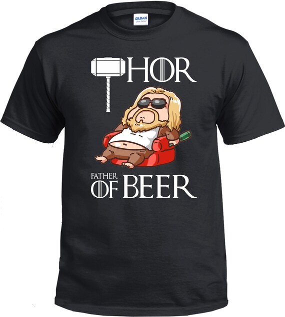 Thor Father of Beer Funny Cute Marvel Avengers Shirt for - Etsy Ireland Thor Father of Beer Funny Cute Marvel Avengers Shirt for - Etsy Ireland