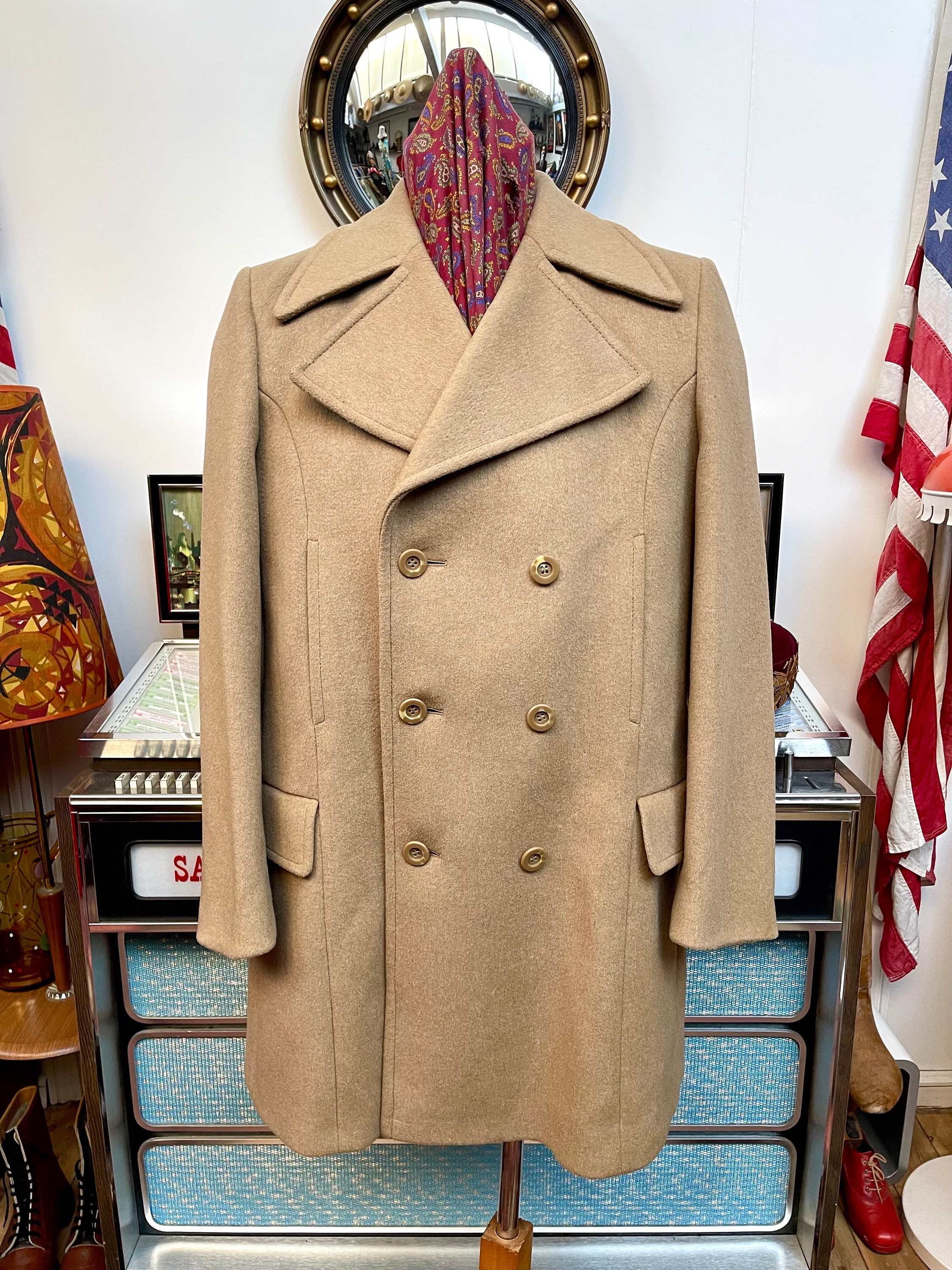 Half belt coat best sale