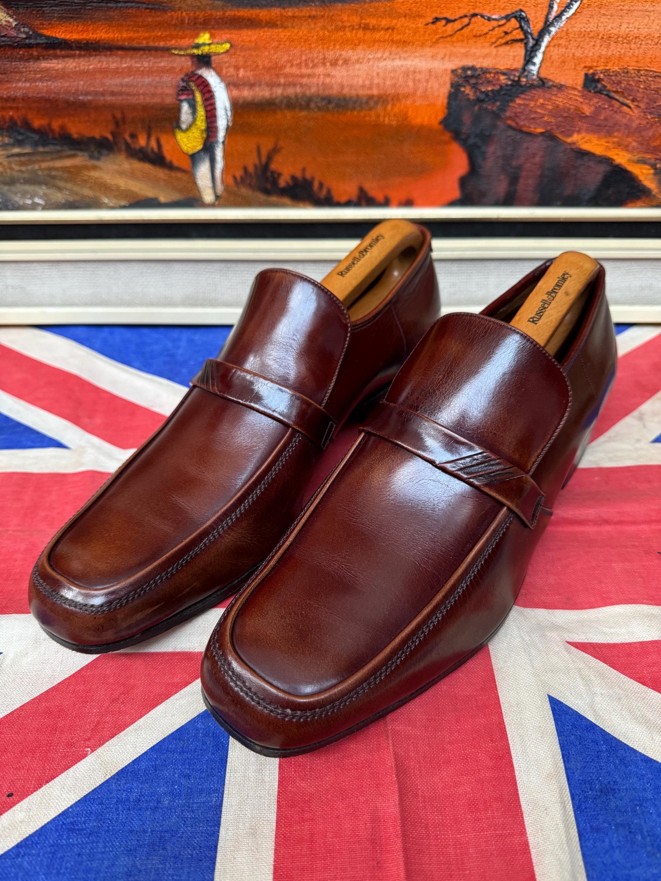 Brown Shoe Company Men\'s 9.5M Aspen Casual Loafer Genuine Leather Upper Slip-On Twisted X Mens 11 Casual Leather Loafer | Mercari main image 3