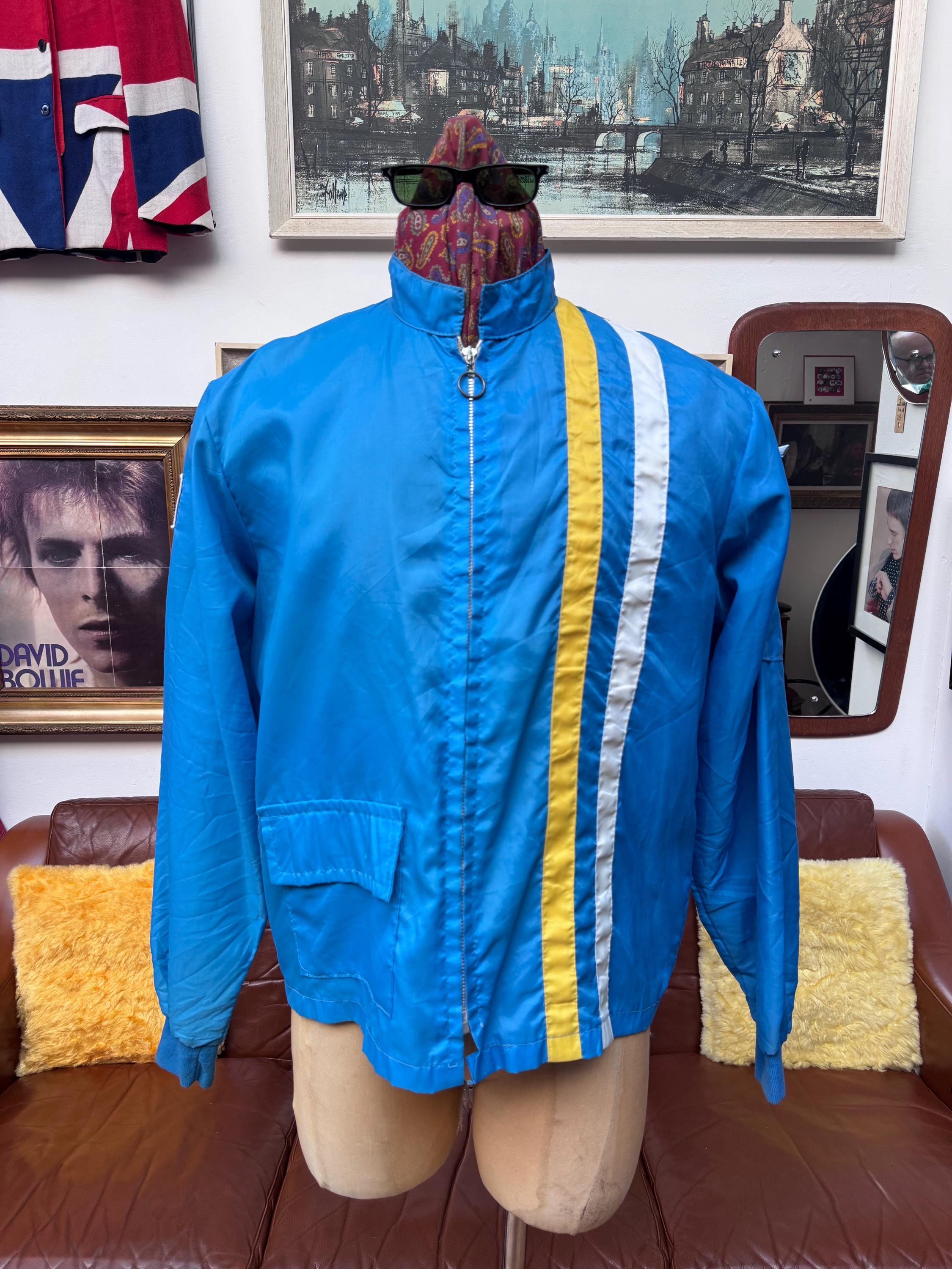 70s Racing Jacket - Etsy
