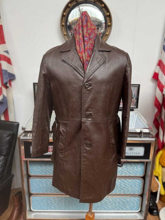 Vintage Late 1960s Early's 70's Dandy Mod Hepworths Chocolate