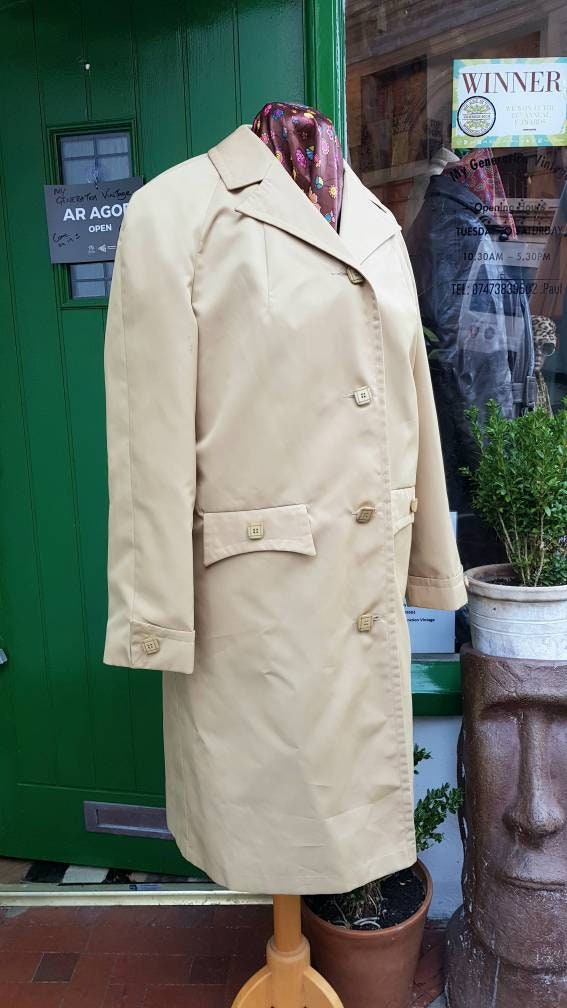 Vintage 1960s 60 s Dannimac Stylish Mod Showerproof Waterproof
