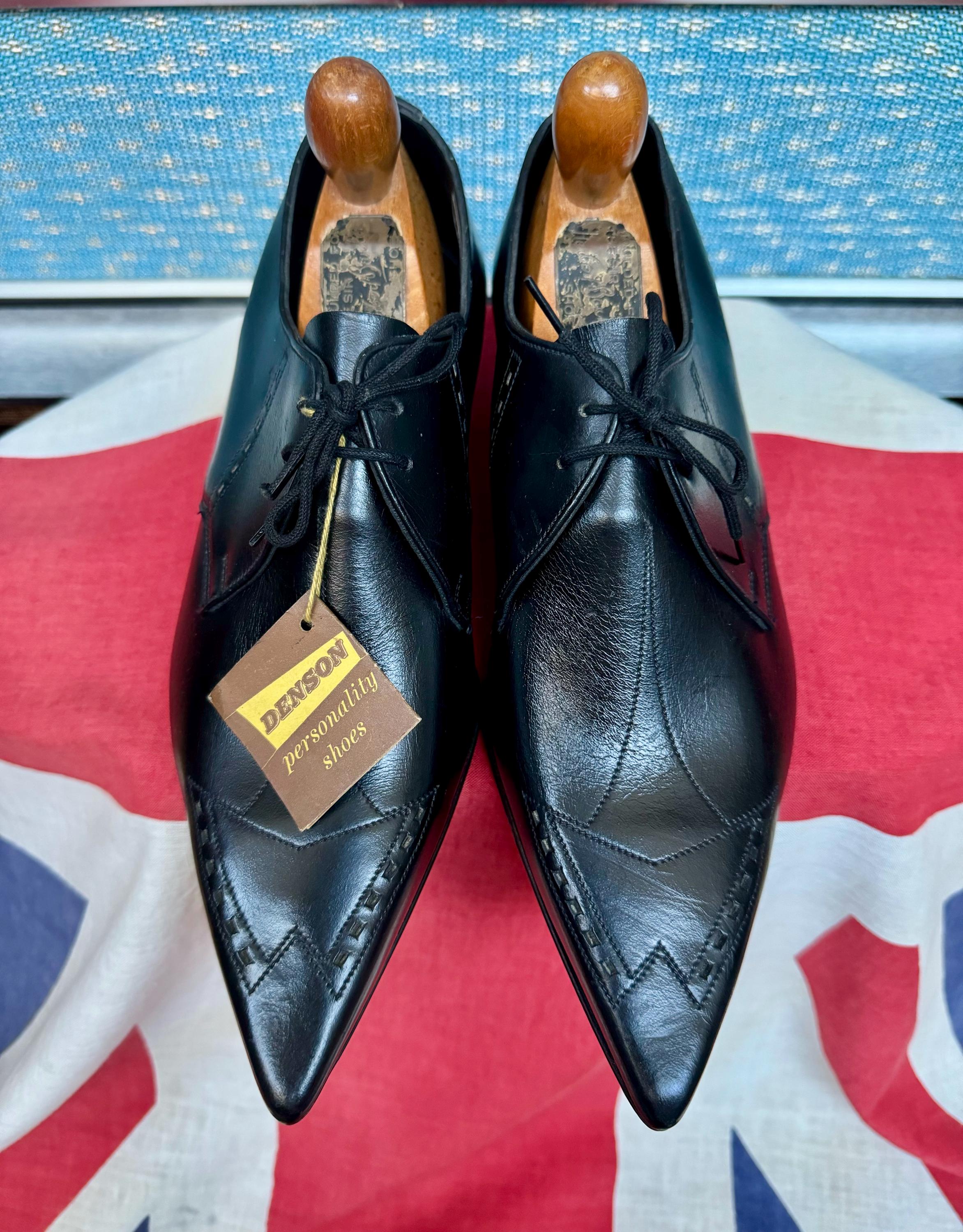 Winklepicker Shoes Mens Teddy Boy Shoes Teddy Boy Winklepicker