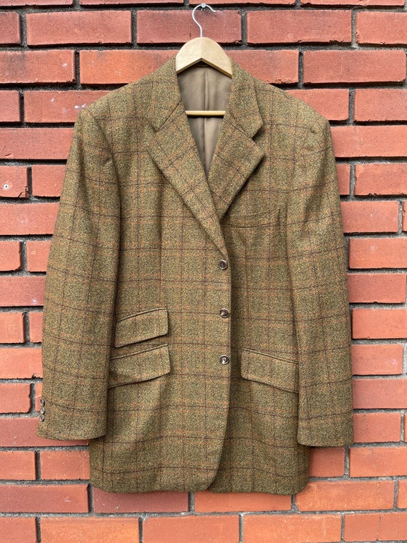 Classic Gieves and Hawkes Savile Row Window Payne Rust Brown Mix Check 3 Button Ticket Pocket Wool Cashmere Sports Jacket Blazer.large XL Etsy Canada
