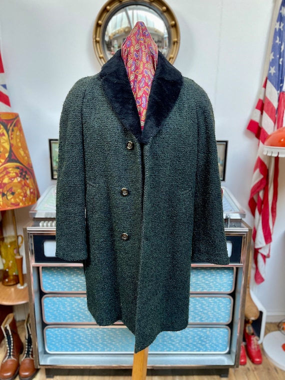 Beautiful Vintage Late 1950s Early 70s Hardy Amies Hepworths Faux Fur Shawl Collar Huddersfield Fleck Tweed Car Overcoat.medium to Large Vgc Etsy Canada
