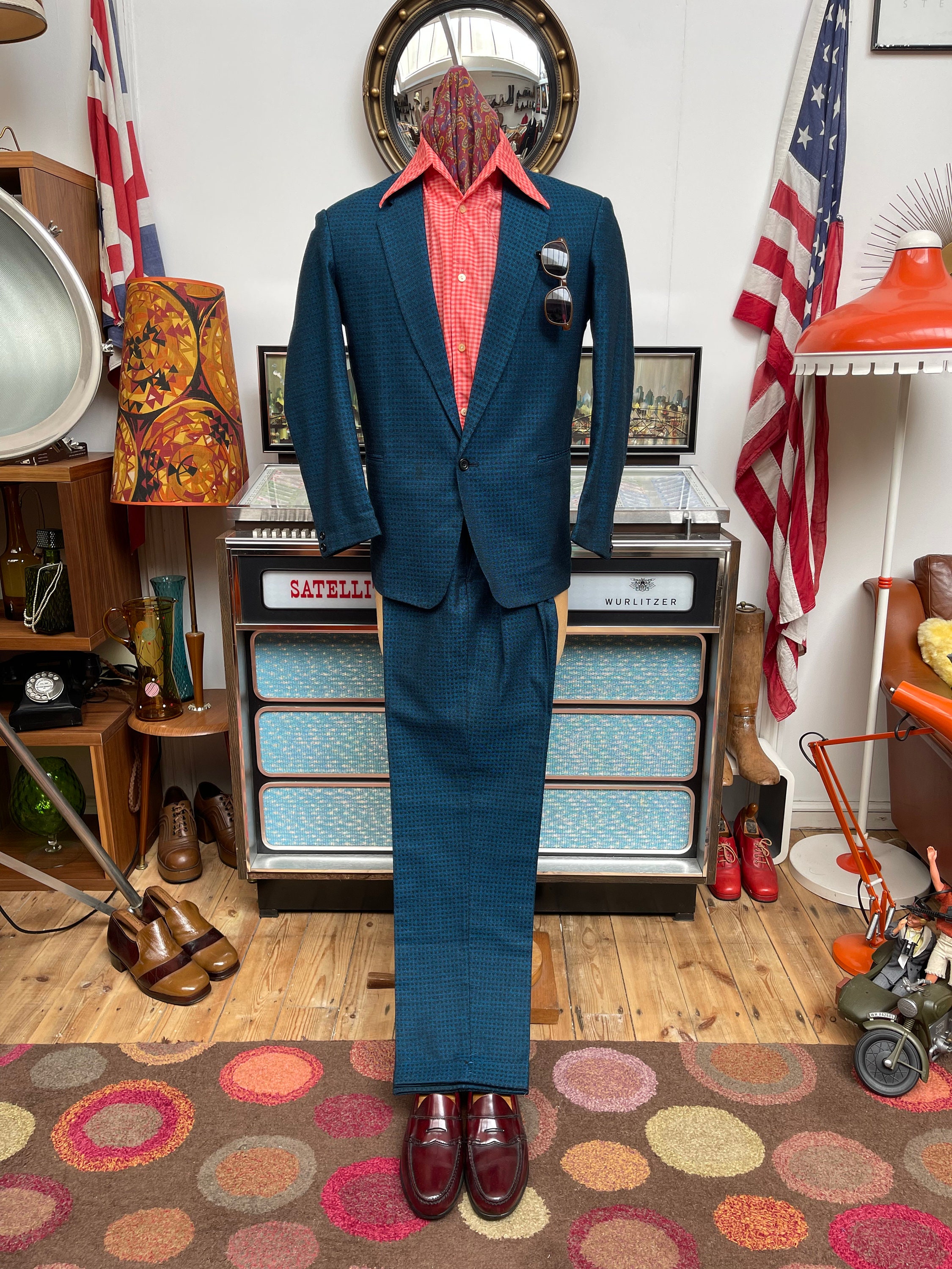 1950s Mens Suit - Etsy Norway