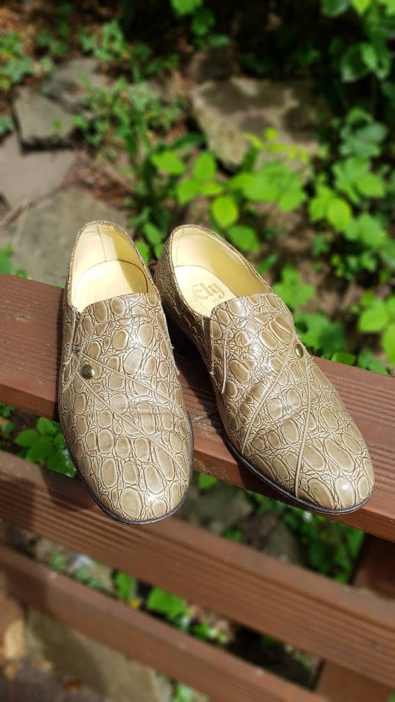 Mens Snakeskin Shoes Etsy Singapore