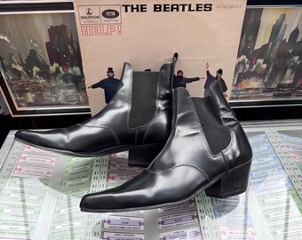 Men\'s John Lennon Footwear‎ Chelsea Ankle Boots 10.5D Zipper Men\ main image 4