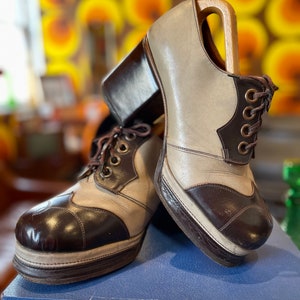 70s Shoes Mens Platform Shoes Australia Vintage 1970s Patchwork