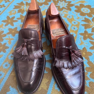 靴 TANINO CRISCI Tanino Crisci dress shoes black leather cap toe oxfords size