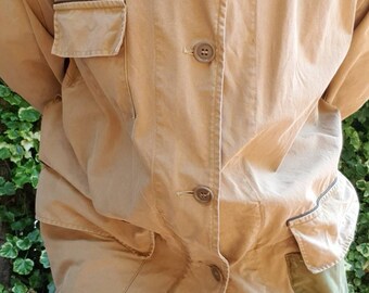 Vintage 1930s 40's Utica Duxbak AERO Field Coat,canvas Hunting