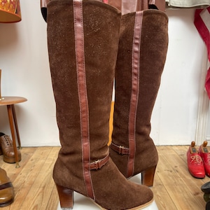 Camellia tall cheap suede boot