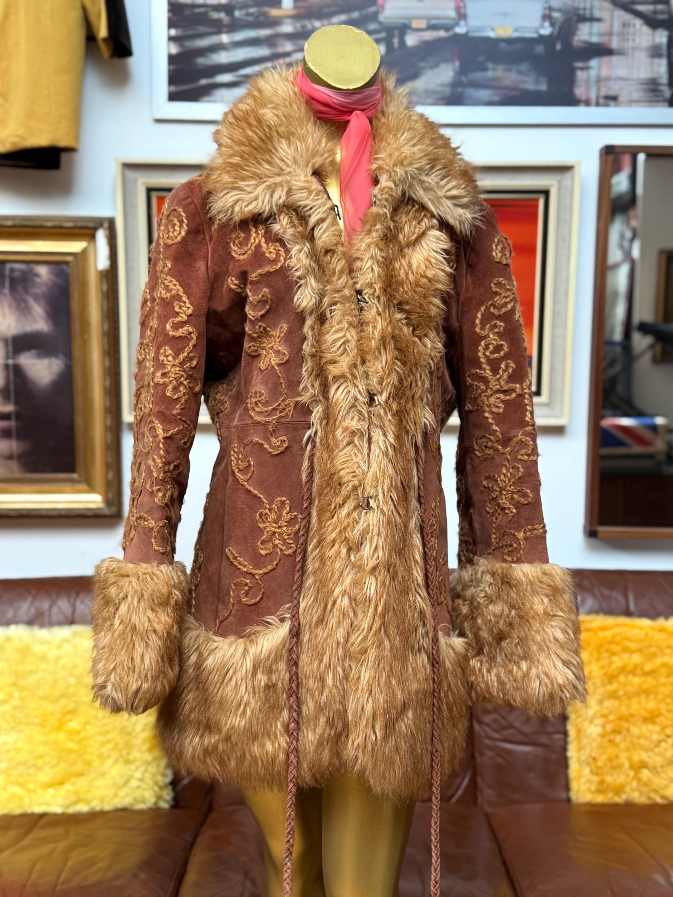 Modacrylic fur coat - Etsy 日本