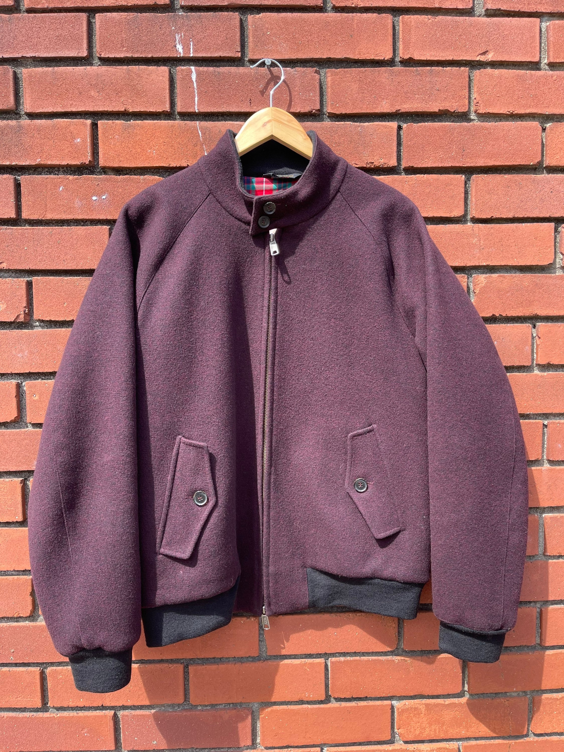 ジャケット・アウター 90s BARACUTA cashmere wool Harringt 90s BARACUTA cashmere wool Harrington