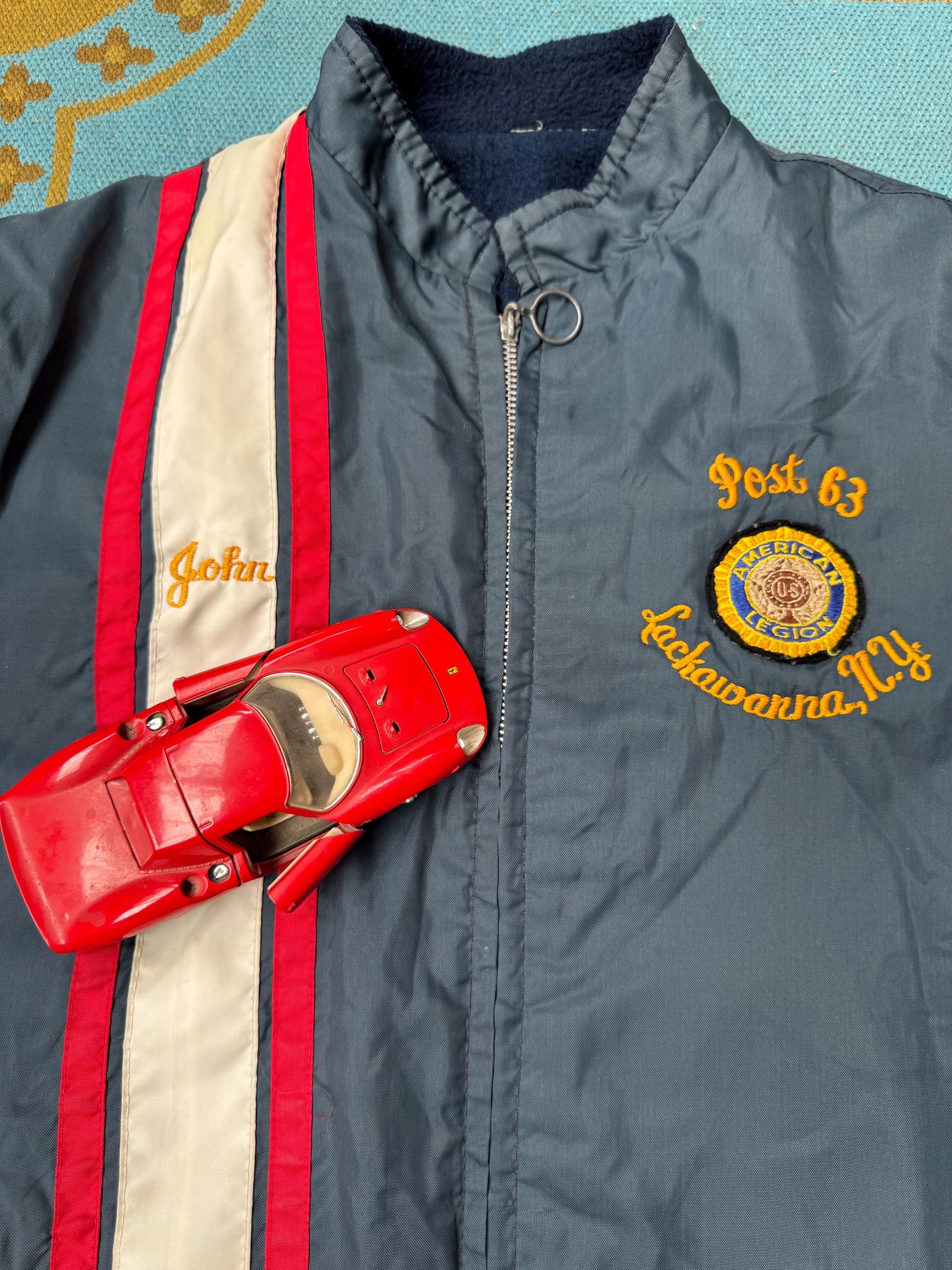70s American Jac Racing Jacket ジップアップ 希少 70s American Jac Racing Jacket ジップアップ 希少