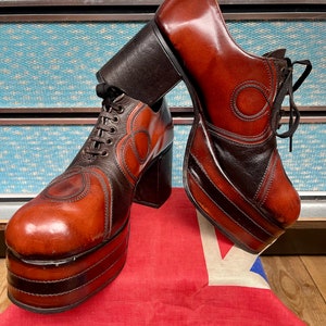 David bowie platform clearance shoes
