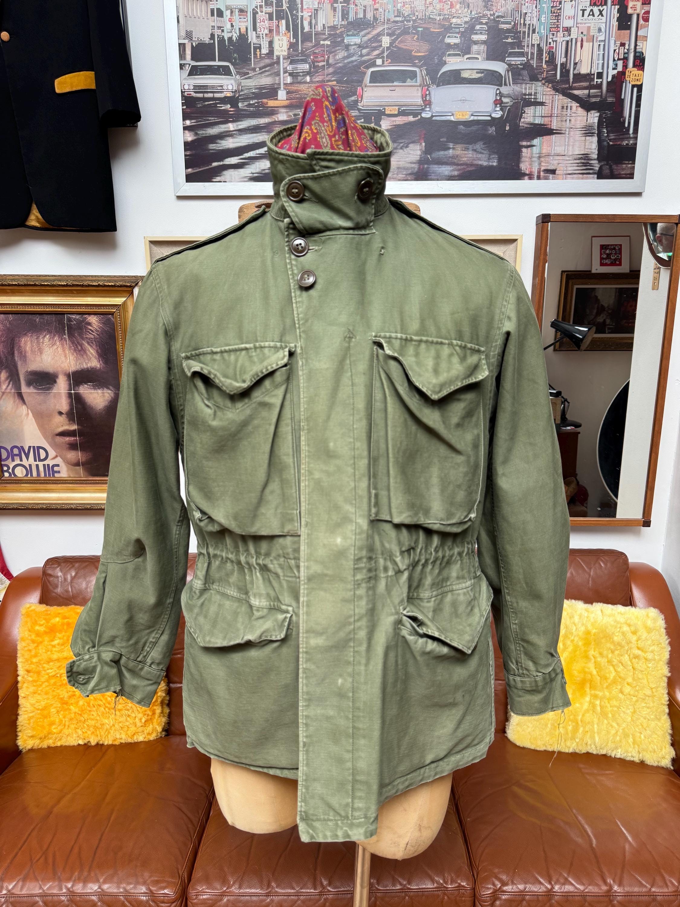 【50s】 M-51 US ARMY Vintage Mods Coat Vintage Field Jacket US Military M51 Korean War 1950s Authentic