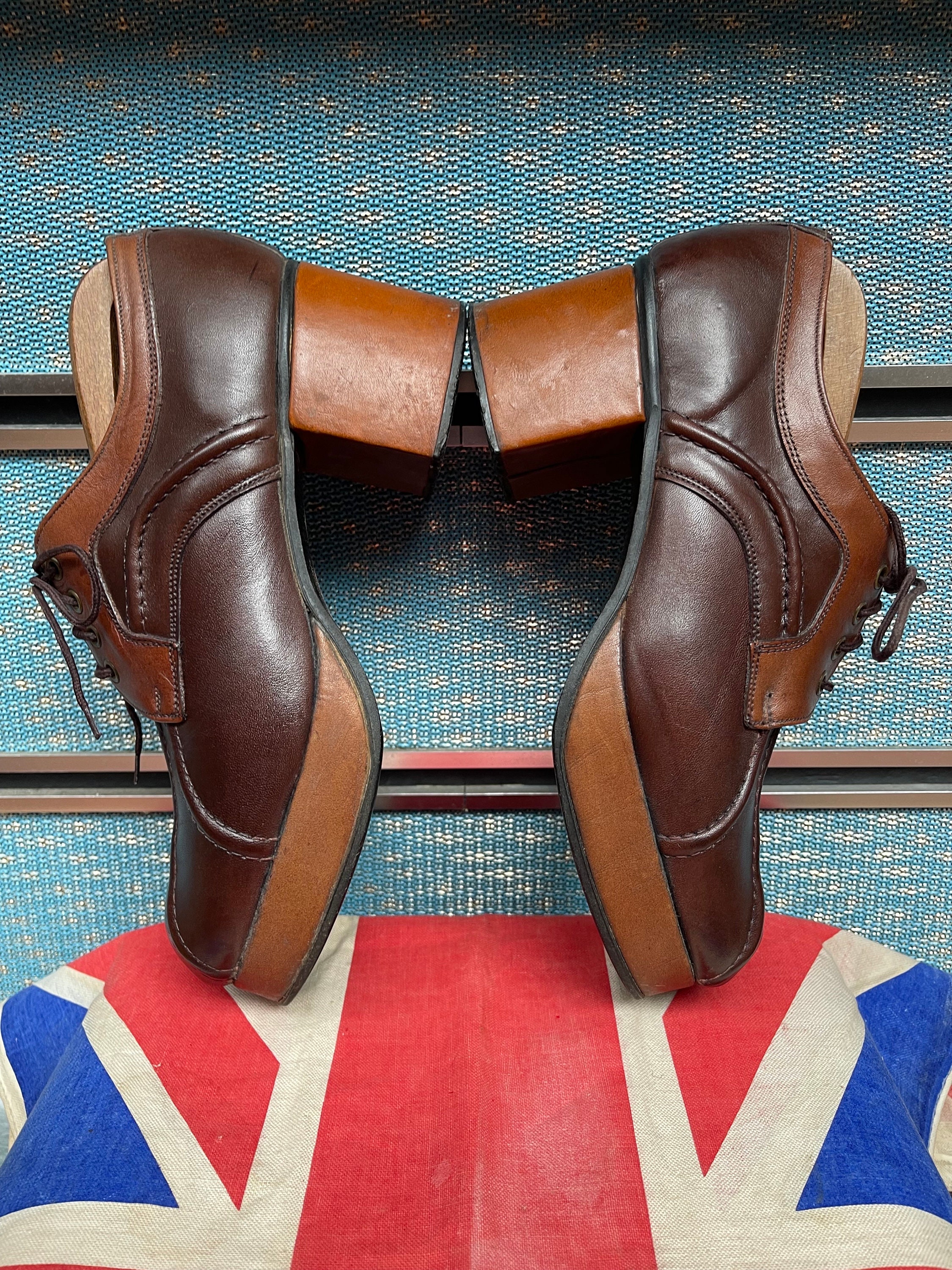 Louis Féraud 70's Original Collector's Platform Shoes 