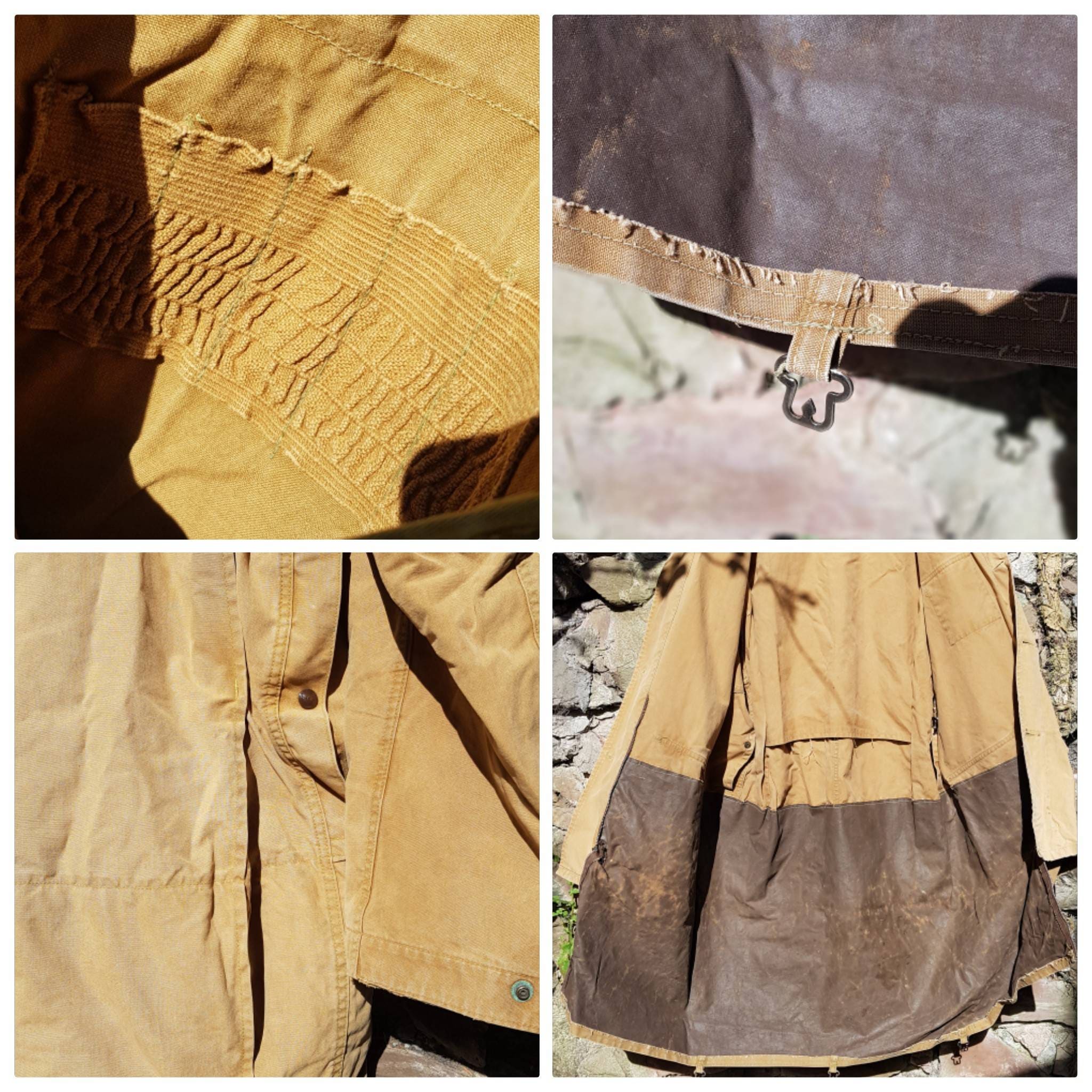 50s〜60s Utica Duxbak montana cloth XL相当 Vintage 1930s 40's Utica Duxbak AERO Field Coat,canvas Hunting