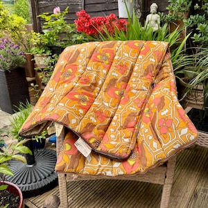 Vintage 70s Floral Sleeping Bag - Etsy