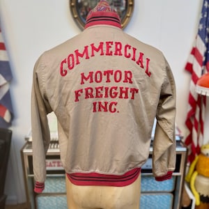 Giacca da lavoro Bomber Monkey in stile americano, stile moderno, stile vintage, stile Eyes Sportswear Sugar Cane Inc. Taglia media. VGC