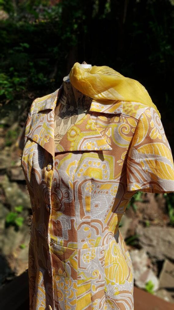Vintage 1960s 70's floral 20's 30's flapper style